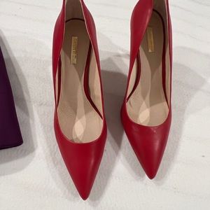 New 3 inch red high heels